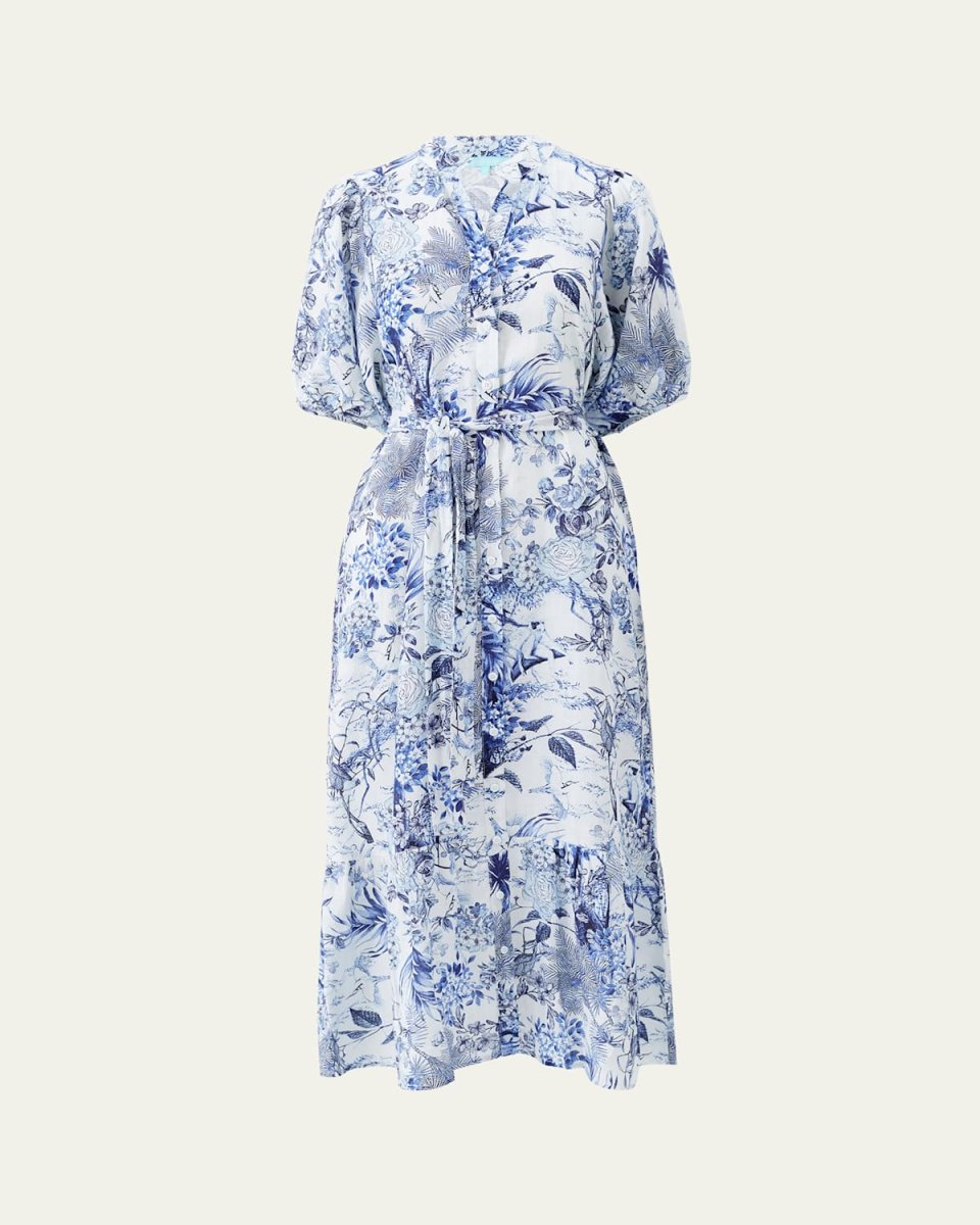Kitty Belted Maxi Shirtdress